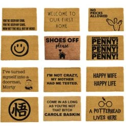 Artsy Quirky Door Mats