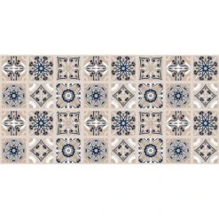 Artsy Skiathos Vinyl Floor Mat