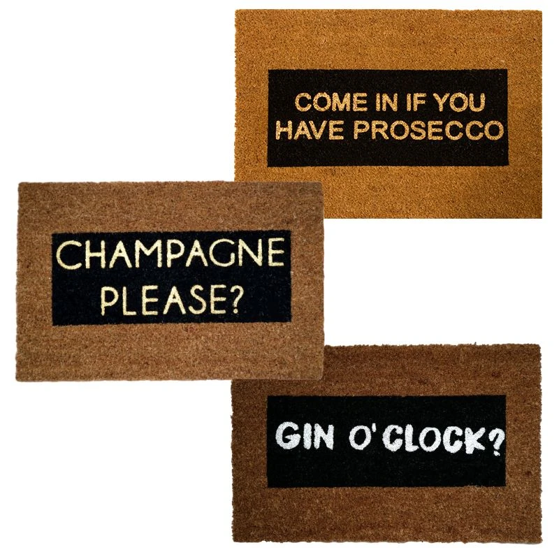 Artsy Glitter Coir Doormat Non Slip Indoor Outdoor Mats - Image 6