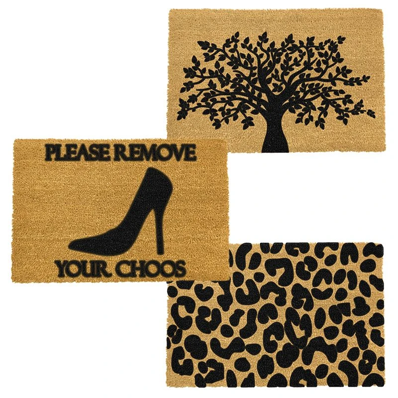 Artsy Image Coir Doormat Non Slip Indoor Outdoor Mats - Image 2