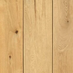JB Kind Solid Plank Ledged Unfinished Knotty Oak Internal Door