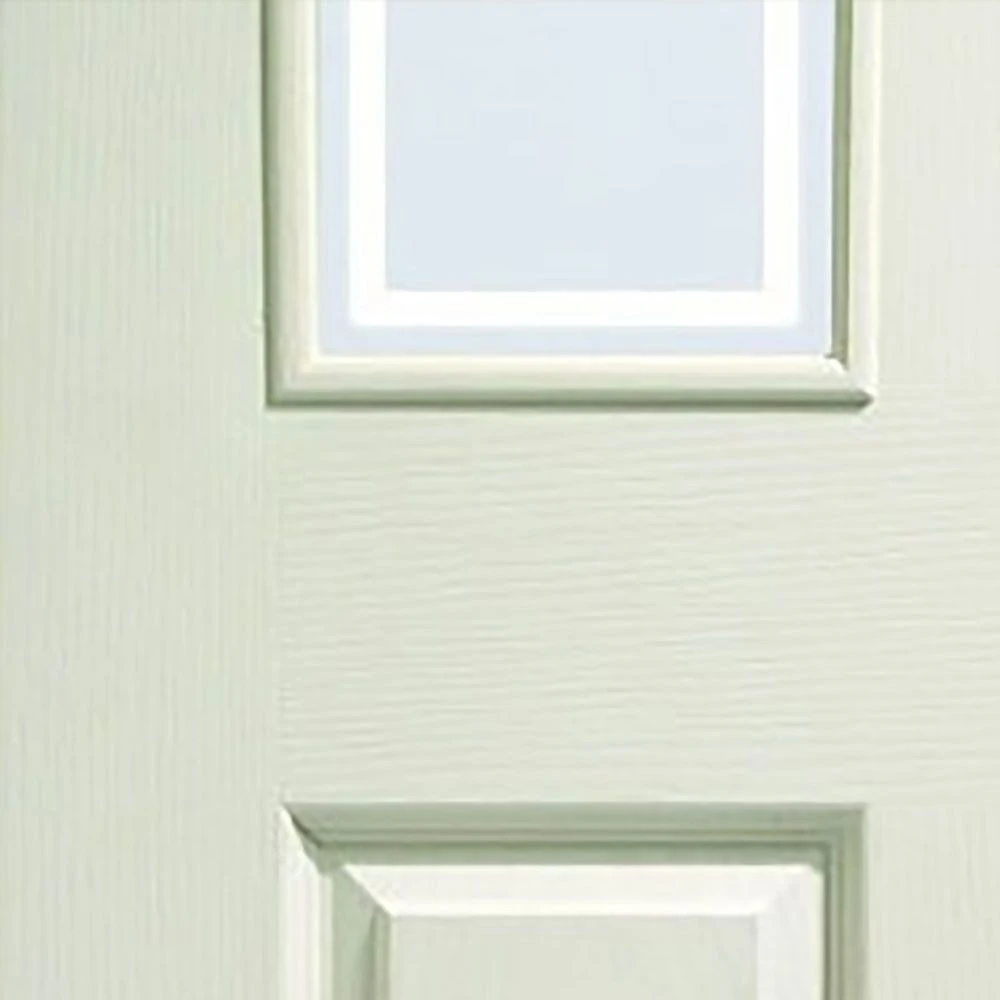 XL Joinery Forbes Victorian Moulded White Primed Glazed Internal Door - Image 4